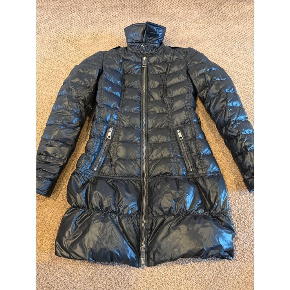 Burberry Brit Black Puffer Coat – Size XS